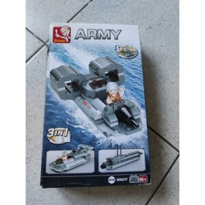 Stavebnice Sluban Aircraft Carrier Vznášedlo 3v1