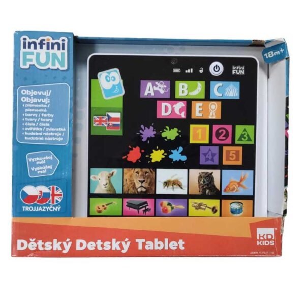 Alltoys Dětský tablet - CZ/SK/AJ