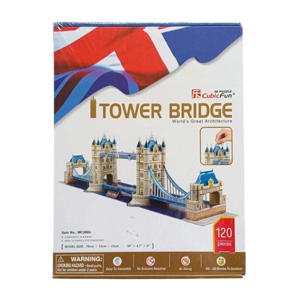 CUBICFUN 3D puzzle Tower Bridge 120 dílků