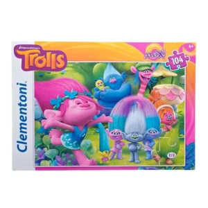 Puzzle 23981 - Trolls - 104 dílků MAXI