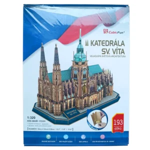 3D puzzle Katedrála sv. Víta – CubicFun